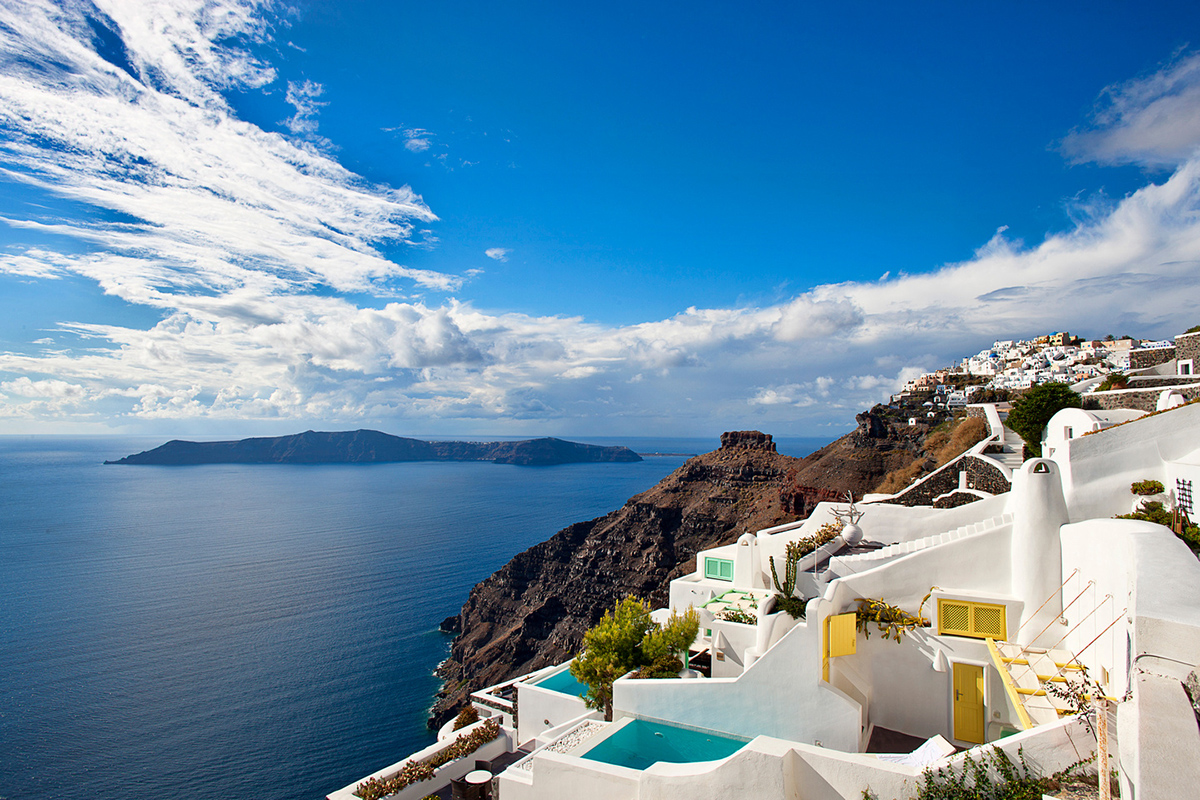 Caldera steps by notos