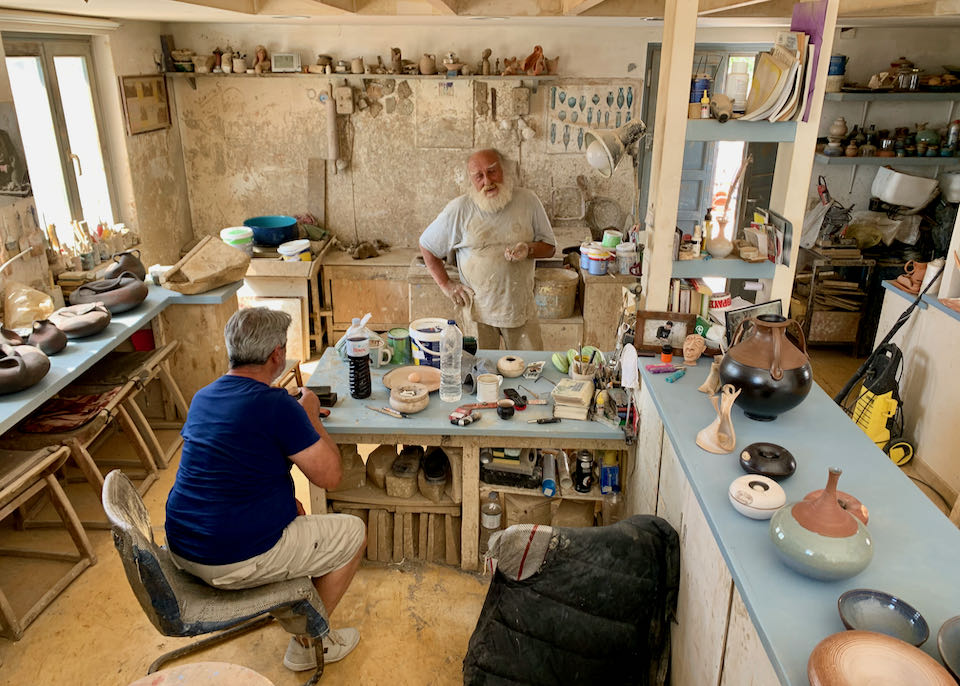 Feel like an ancient Greek Ceramic Artist