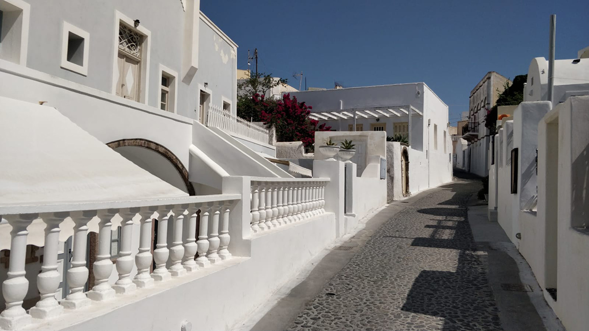 Traditional Santorini Pathways